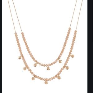 Melrose and Market Layered Bead & Crystal Necklace